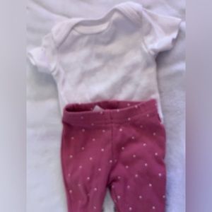 Carters Premature Outfit